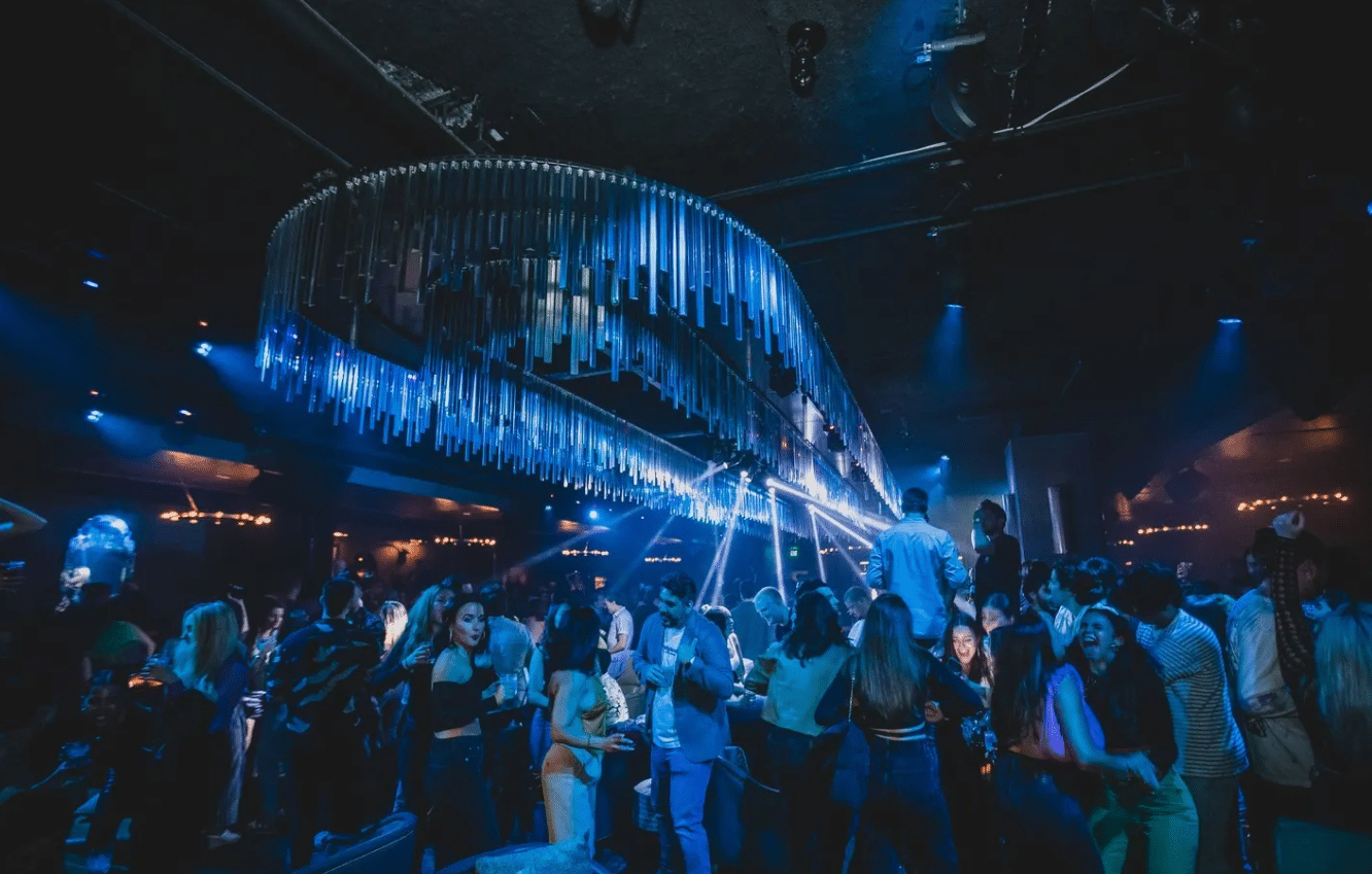 Interior of Oxford Social Club San Diego.