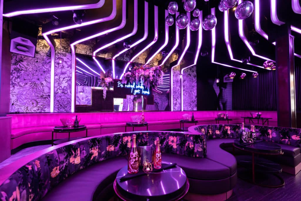 Dance floor energy at SideBar San Diego nightclub.