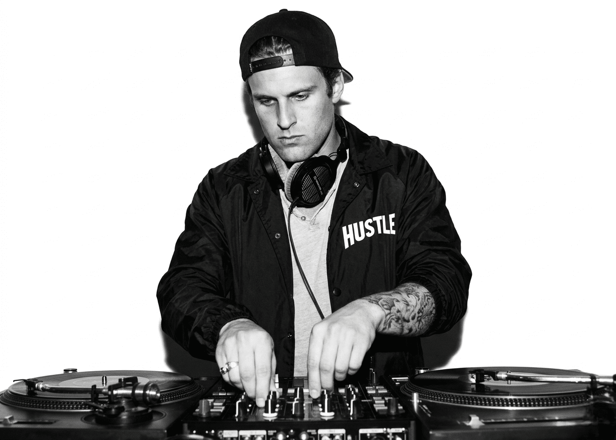 Jerzy performing a high-energy set at SideBar San Diego