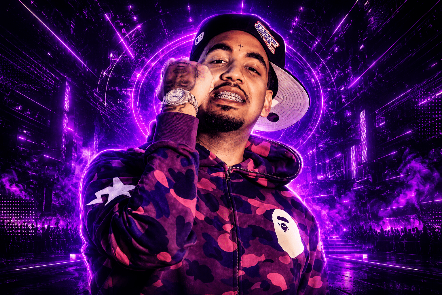Fenix Flexin hosting a party at SideBar San Diego