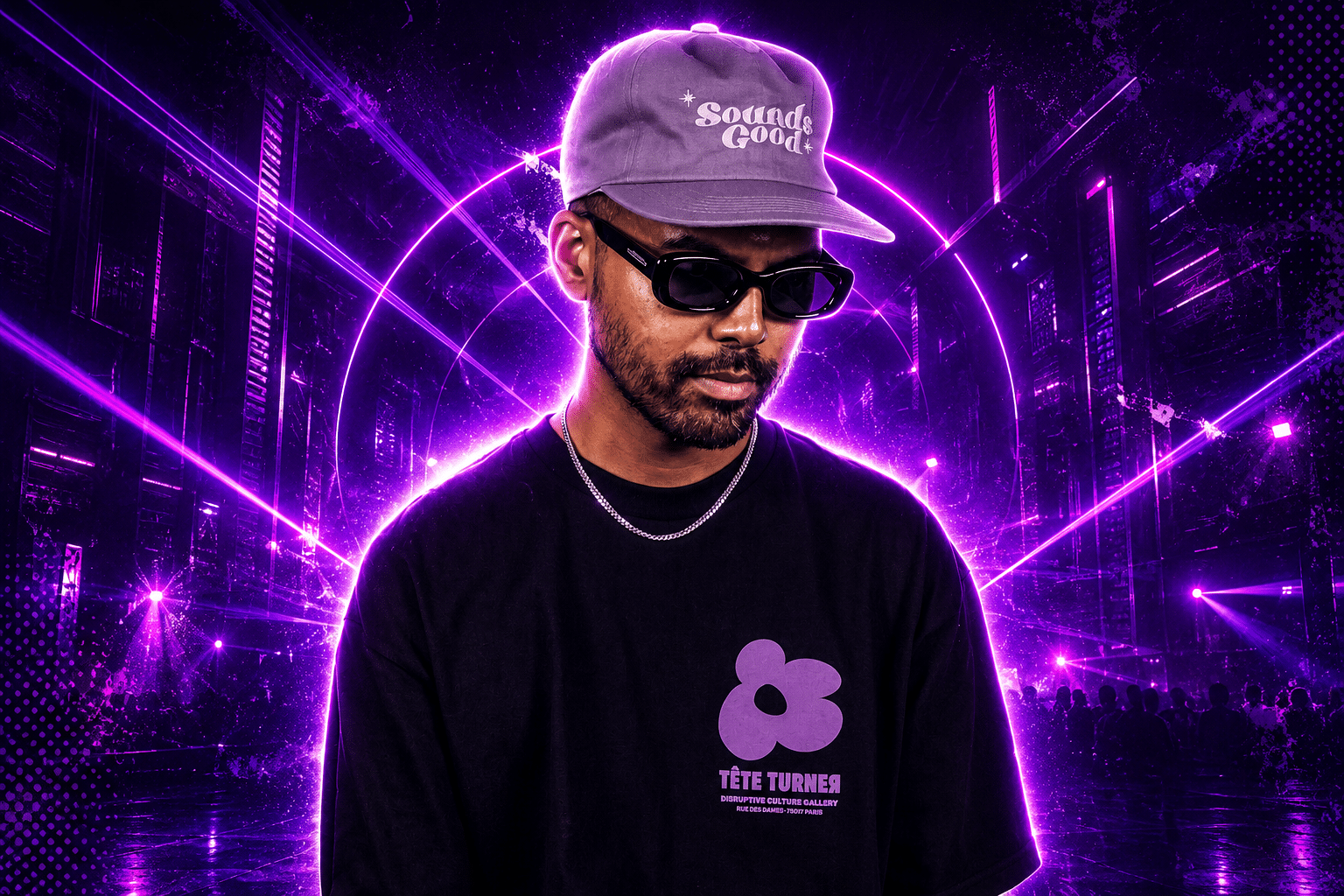 Miles Medina performing an open-format DJ set at SideBar San Diego